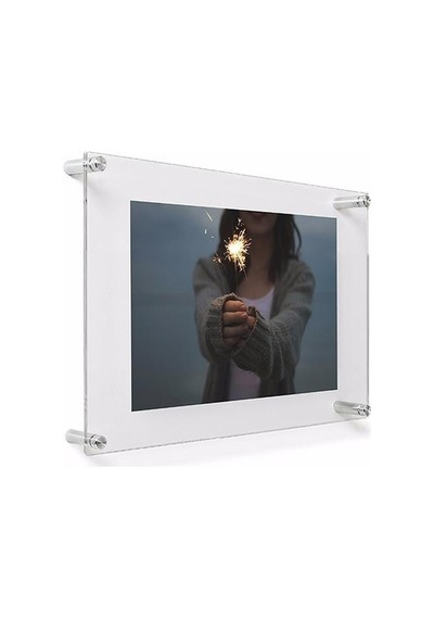 A4 Şeffaf Pleksi Tabela Resim Fotoğraf Çerçevesi (21X30) (360609461)