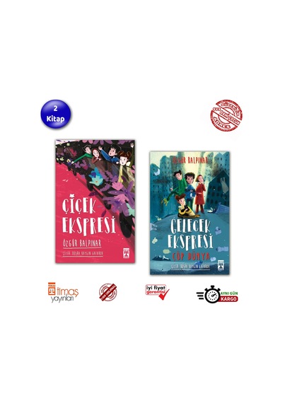 Çiçek Ekspresi Gelecek Ekspresi Set 2 Kitap Özgür Balpınar Timaş