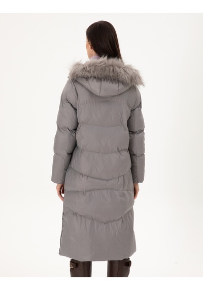 Pierre Cardin Kadın Gri Kaban 50290314-vr024 Gri
