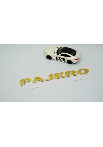 Dk Tuning Pajero V31 V32 V33 Gold Abs 3m Bagaj Yazı Logo