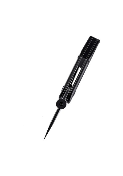 Kansept Dash Siyah G10 Sap Siyah Taşlanmış 154cm Çelik Mini Kamp Çakı T3045a1
