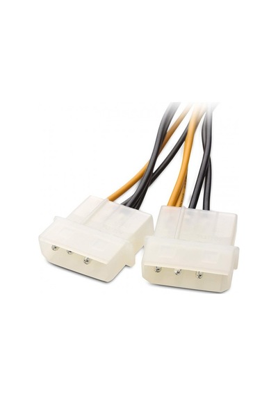2x Ide Molex To 8 Pin Pcıe Ekran Kartı Power Güç Kablosu 17cm
