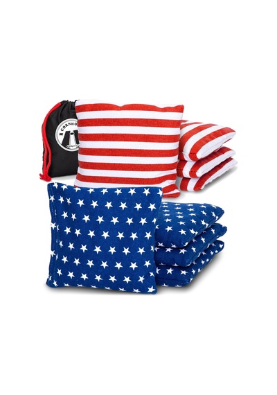 Gosports Cornhole Armut Koltuk Seti, Resmi Yönetmelik 8 Dört Mevsim Çuvalı Amerika Yıldızları Ve Çizgileri Diğer
