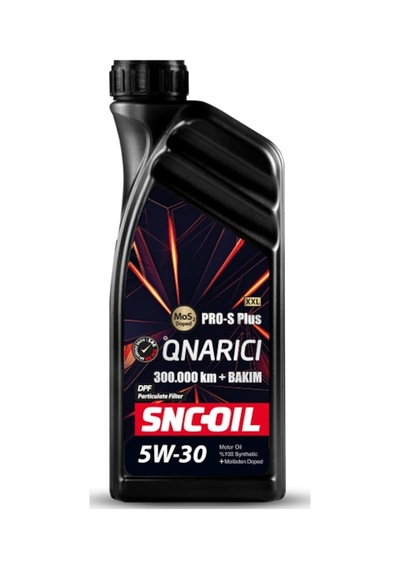 Snc Oil 300.000 + Bakım Pro-S Plus Xxl Onarıcı 5W-30 Dpf Sentetik Motor Yağı 1 L