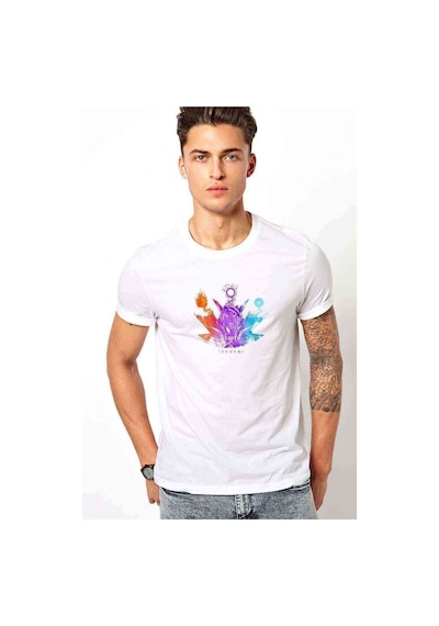 Invoker Valve Baskılı Beyaz Erkek Tshirt