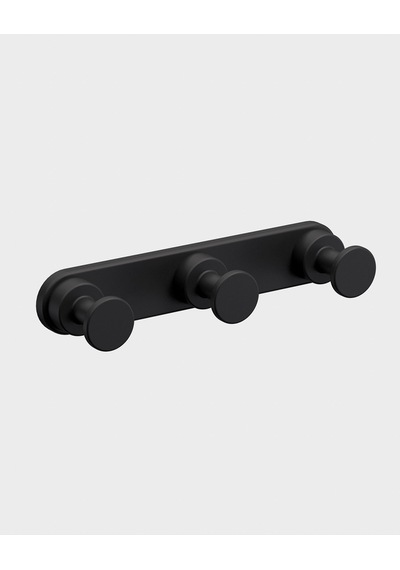 Tecno Black Askı, Üçlü - Mat Siyah Mat Siyah