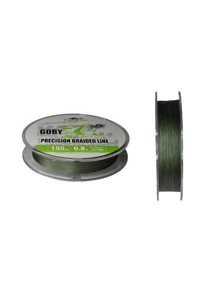 Fishpro Goby 6x 150 Mt Dark Green Örgü İp Misina 0.10