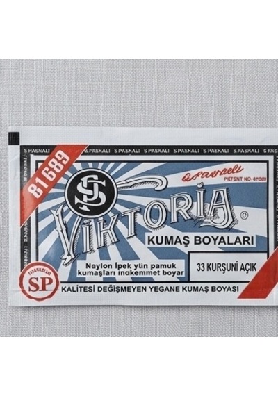 33 - Kumaş Boyası Kurşini Açık 11 Gr 10