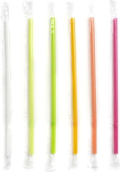 Frozen Karışık Renkli Körüklü Pipet 230x6mm 5000 Adet Diğer