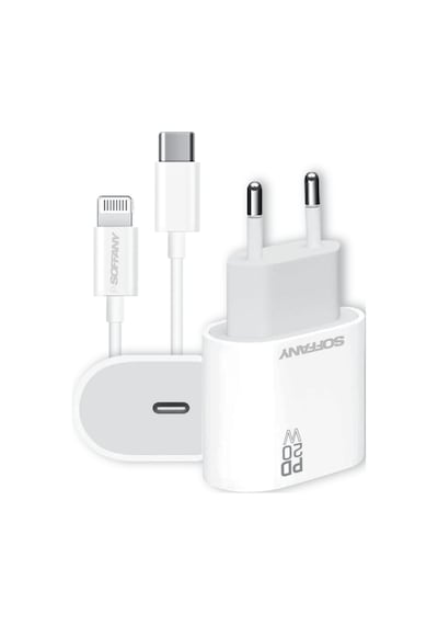 20w Eco-pdhızlı Şarj Adaptörü Usb-c To Lightning