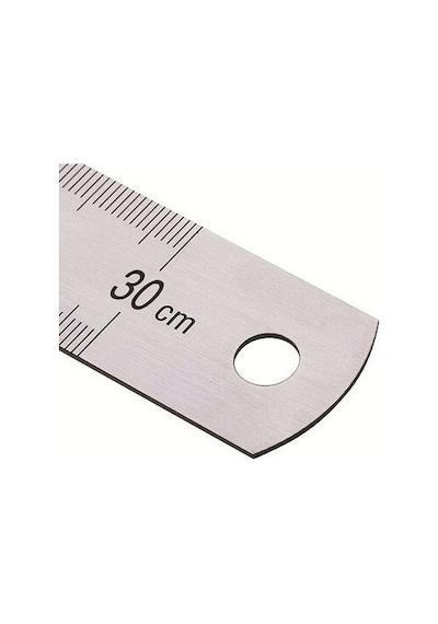 Kraf Çelik Cetvel 530G İnch Ölçülü 30 CM