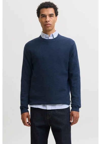 Jack & Jones Jjriley Erkek Kazak Mavi