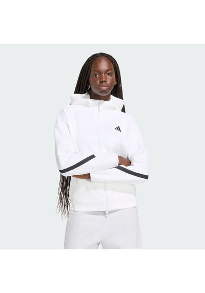 Adidas Z.n.e. Full Zip Kadın Sweatshirt C-adıkf6326b30a00 Beyaz