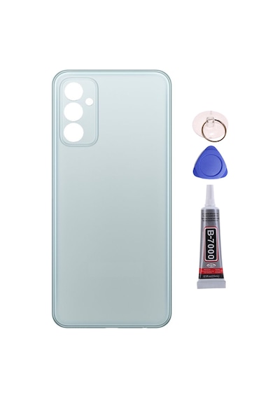 Samsung M23 Beyaz Uyumlu Arka Kapak Batarya Kapağı Pil Kapağı Yapışkan Ve Sökme Aparatıyla Beraber Full Set Beyaz