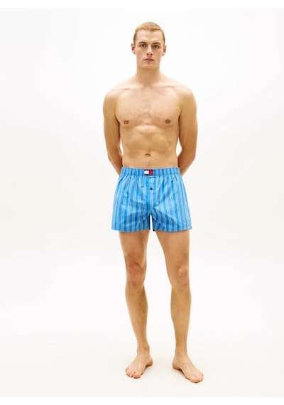Tommy Hilfiger 3p Woven Boxer Prınt Erkek Pembe Boxer - Um0um03898