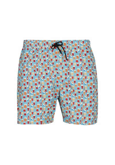 Exuma Print Swim Shorts Erkek Şort Mayo 1315079-902 Renkli