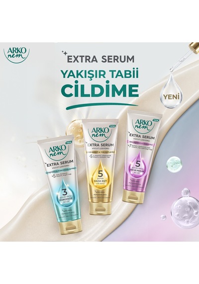 Arko Nem Extra Serum Sıkışlaştırıcı & Yenileyici Vücut Losyonu 200 Ml