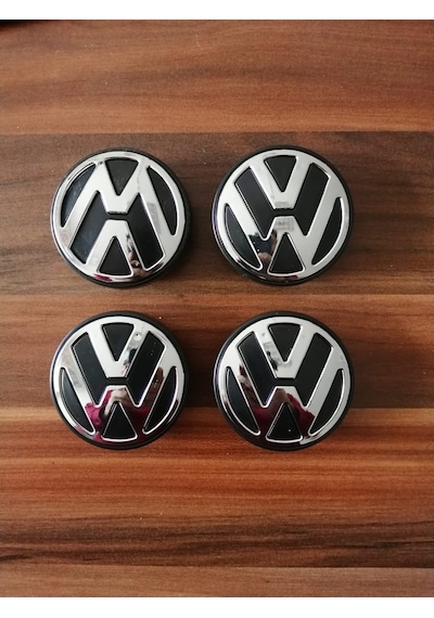 Vw Passat B6 Jant Göbeği Kabartmalı Jant Göbek 4 Adet