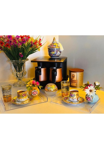 Makri Home 2'li Kristal Şeffaf Sunum Tepsisi 225 X 145 X 20 Mm Beyaz