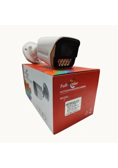 Hkteknolojix Gkt-ıp808 5 Mp Full-color 3.6mm Poe Sesli Bullet Ip Kamera Metal Kasa