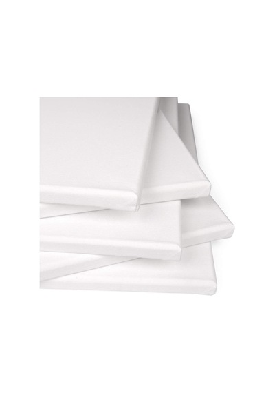 Ewtshop Gerdirme Çerçeveli Tuvaller, %100 Pamuk, 5 Adet, 30 X 40 Cm, Kanvas, Sanat Tuvali, Tuval Pano, Beyaz Genel