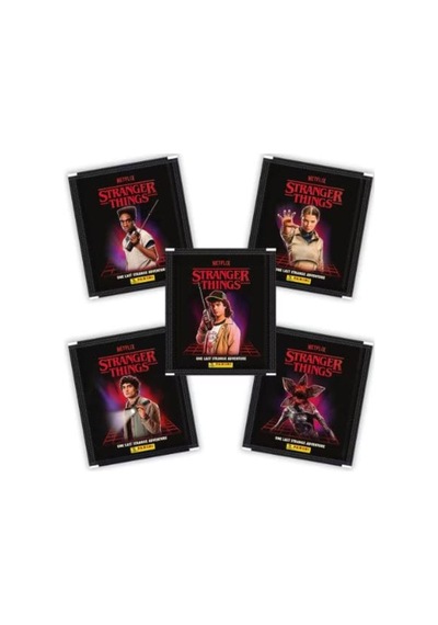 Stranger Things One Last Strange Adventure Stickers 5 Paket 25 Çıkartma