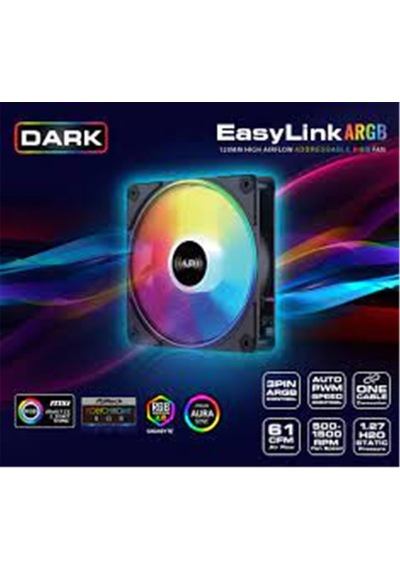 Easylınk Dkcf1200a 12cm Rgb Kasa Fanı Diğer
