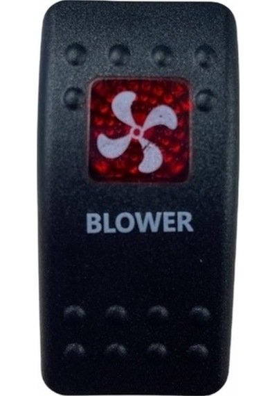 Mr-134m-s13 Marin Switch On-off 12-24v 3 Bacaklı Kırmızı Havalandırma