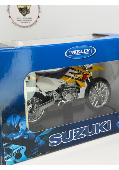 Suzuki Dr-z400s Cross Motor Modeli 1:18 Diecast Koleksiyon Motoru Kutulu