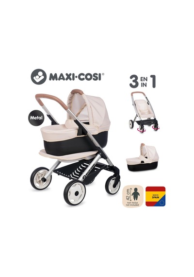Smoby Maxi-cosi&quinny 3'ü 1 Arada Oyuncak Bebek Arabası - Bej 253122