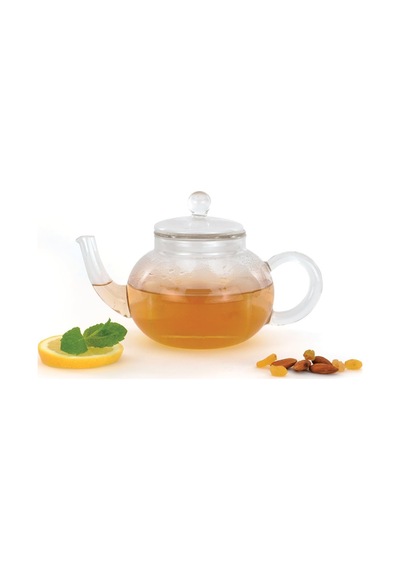 Berghoff 1107037 Çaydanlık, Isıya Dayanıklı Cam, Şeffaf, 13 X 17