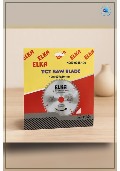 Daire Testere Bıçağı Tct 190 Mm Diş 30 Göbek Ahşap Sunta Mdf Lami