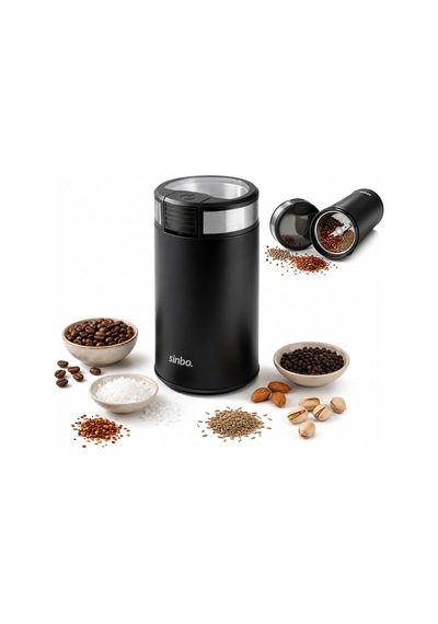 Kahve - Baharat Öğütücü Makine 2 Bıçaklı Çelik Öğütme Haznesi 50gr Öğütme Ac Motor 200w Scm-9044 54 Çok Renkli