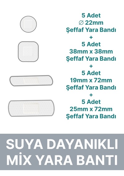 Standart Ofis Yara Bakım & Pansuman Seti 10 Kişiye Kadar, 446 Parça, Kesik & Sıyrık, Ayakkabı Vurması, Burkulma & İncinme İçin