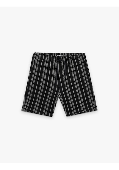 Koton Regular Fit Bürümcük Pamuklu Bermuda Çizgili Beli Bağcıklı Yazlık Şort Lacivert Çizgili 6sam40019hw Koton Regular Fit Bürümcük Pamuklu Bermuda Çizgili Beli Bağcıklı Yazlık Şort Lacivert Çizgili 6sam40019hw