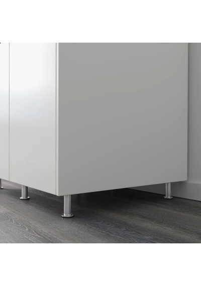 Ikea Capıta 4'lü Mobilya Ayağı 8 Cm Krom