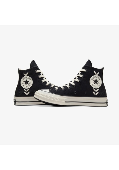 Converse Chuck 70 Crafted Laces Unisex Siyah Bilekli Sneaker A10669c Siyah