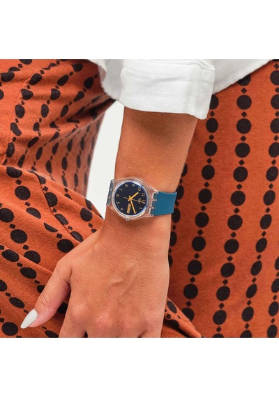 Swatch Blue Away So28k700 Kol Saati Şeffaf