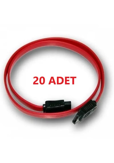 Navidata Sata Data Kablo Serial Ata Sata Kablo 20 Adet