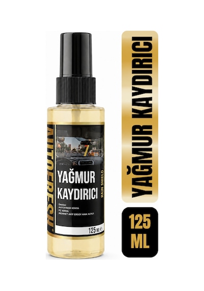 Araç Yağmur Kaydırıcı Sprey Araba Cam Ve Dış Yan Ayna Su Itici 125 Ml