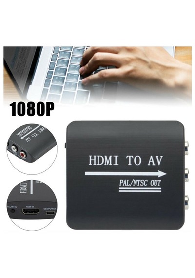 Hdmi To Av Rca Tos Çevirici Dönüştürücü Adaptör Hdmı To Av Rca