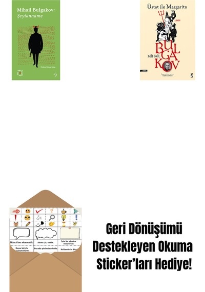 Everest Açıkhava 12 - Şeytanname + Üstat İle Margarita + Okuma Sticker'ları