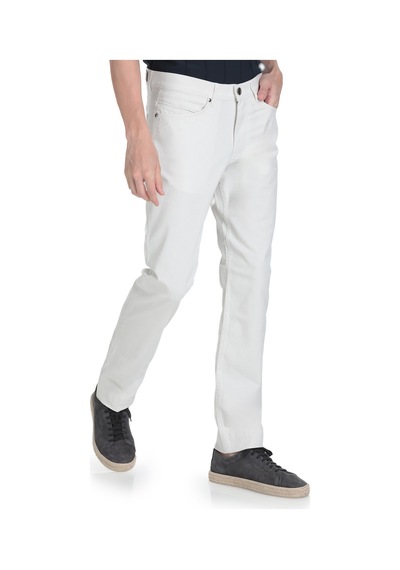 Hatemoğlu Taş Regular Fit Pamuklu 5 Cep Kanvas Pantolon 35337 Taş