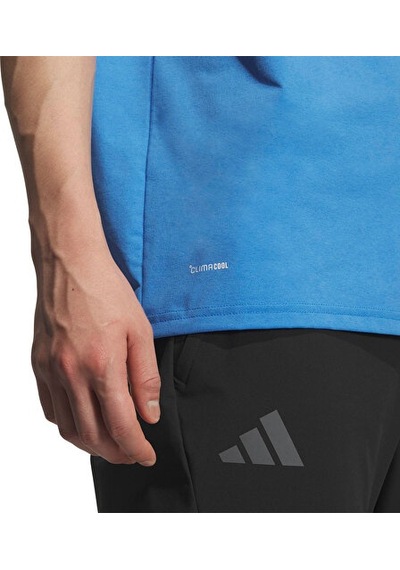 Adidas Terrex Xpl Cc Camp T Erkek Outdoor Tişörtü Ke3702 Mavi Mavi