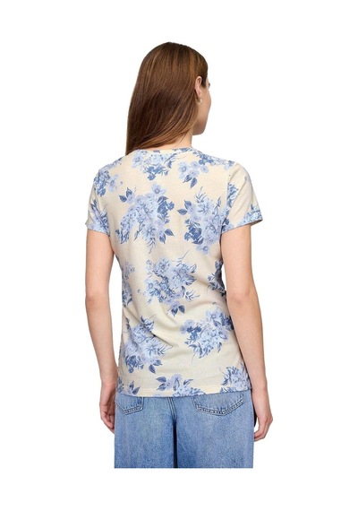 Gap V-ss Logo Classic Tee T-shirt - 729555-10197 Mavi