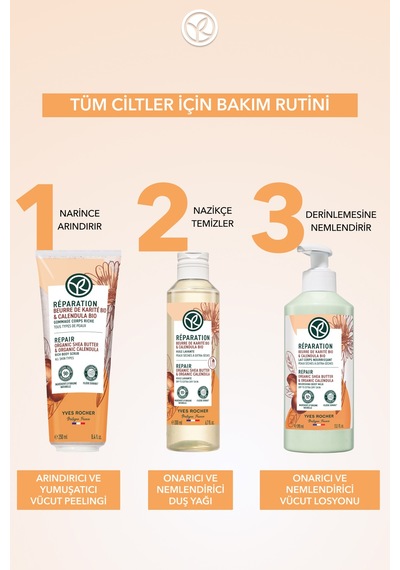 Yves Rocher Vücut Peelingi - Arındırıcı Ve Yumuşatıcı / Reparation 250 Ml