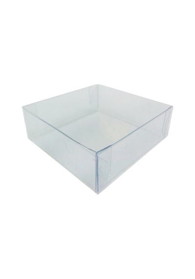 Şeffaf Asetat Kutu 10x10x3 Cm 10 Adet