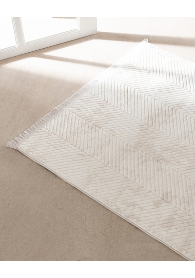 Madame Coco Eze Halı - Ekru - 80x150 Cm 8684427051412 Ekru