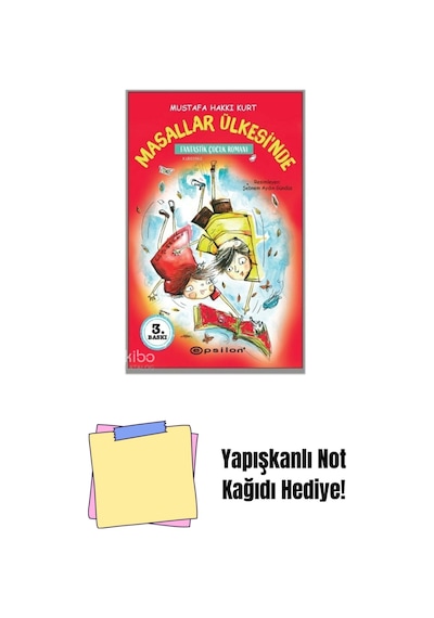 Masallar Ülkesi'nde + Yapışkanlı Not Kağıdı