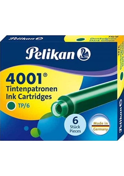 Pelikan Dolma Kalem Tüpü 6 Lı Koyu Yeşil 4001
